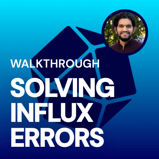 Solving InfluxDB Errors