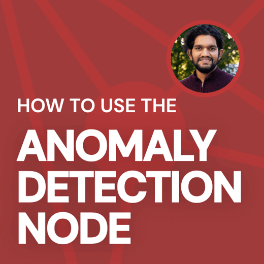 How to Use Anomaly Detection Node with Kartik